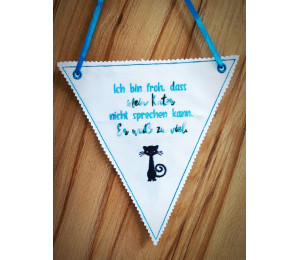 Sticksiere - Böse Mieze Silhouette